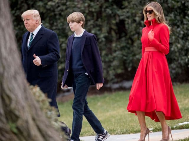 A Fehér Ház beszólt a sajtónak – Tartsák tiszteletben Donald Trump legkisebbb fiának magánéletét