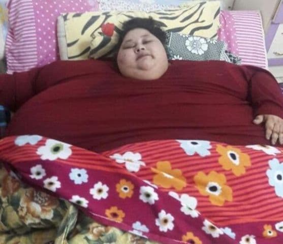 Több mint száz kilót fogyott 25 nap alatt a világ legkövérebb nője