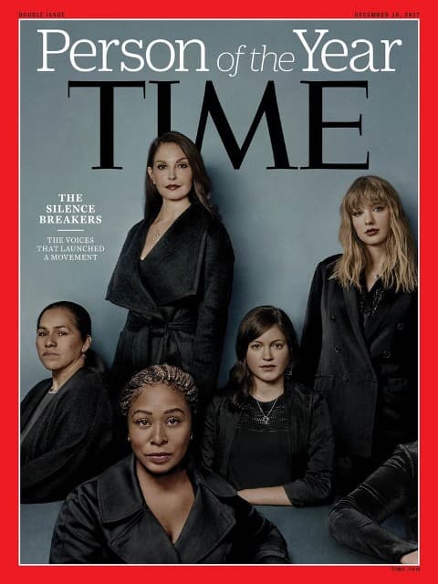 Time magazin: A szexuális zaklatásról nyíltan beszélő nők lettek az év személyiségei