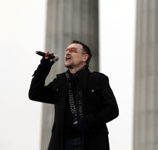 Koncertet rögtönzött a berlini metrón a U2