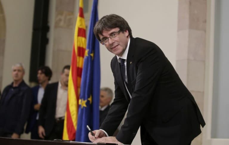 "Demokratikus ellenállásra" szólított fel a katalán elnök