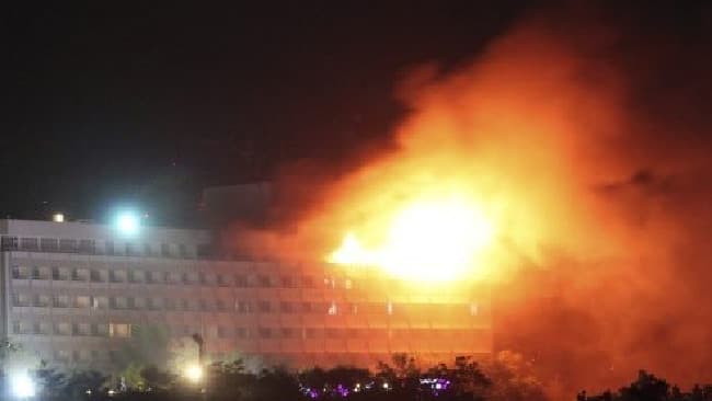 Megöltek hármat a kabuli Intercontinental szálloda támadói közül