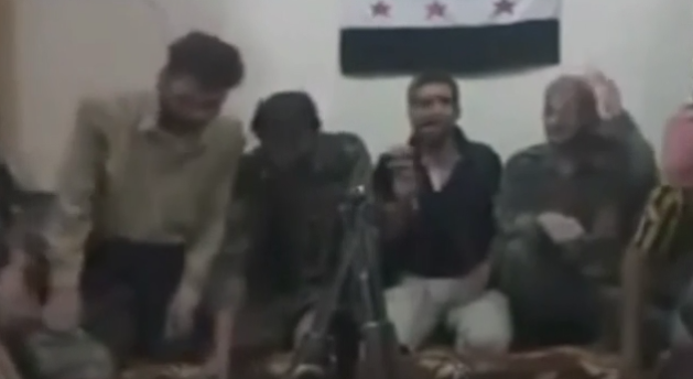 Szelfi közben robbantotta fel magát és társait egy szír felkelő (videó)