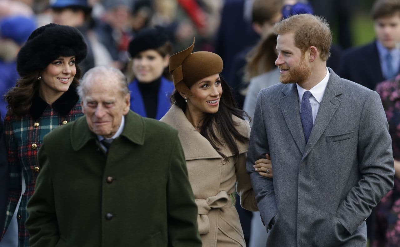 Harry herceg kedvese is a királyi családdal karácsonyozott
