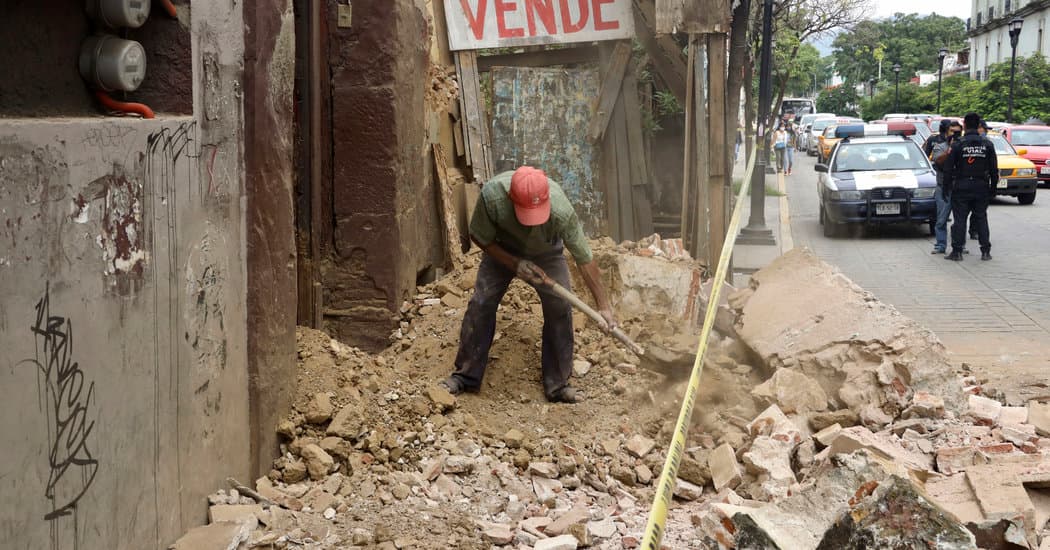 Nagy erejű földrengés rázta meg Mexikót, öten meghaltak, károk keletkeztek a fővárosban is