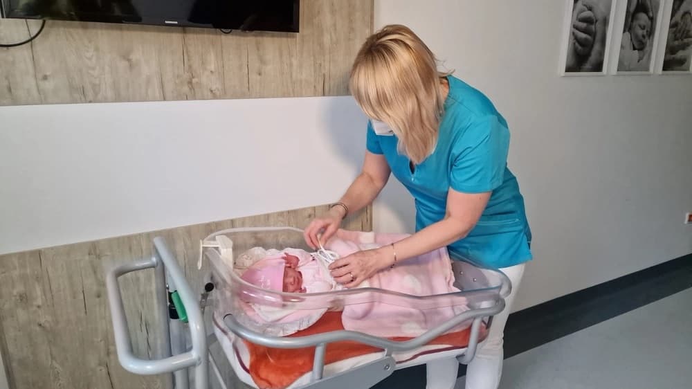 Soňa lehet az új év első babája Szlovákiában