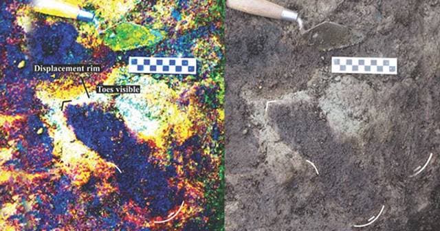 Tizenháromezer éves emberi lábnyomokra bukkantak tudósok