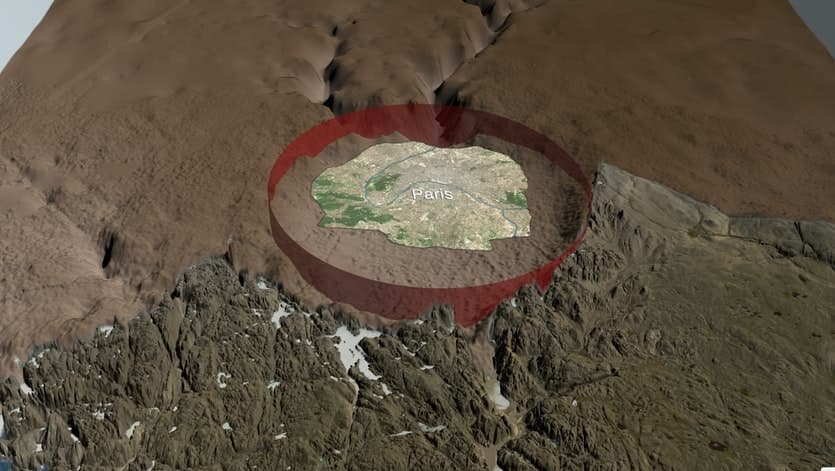 Hatalmas meteoritkrátert fedeztek fel Grönlandon