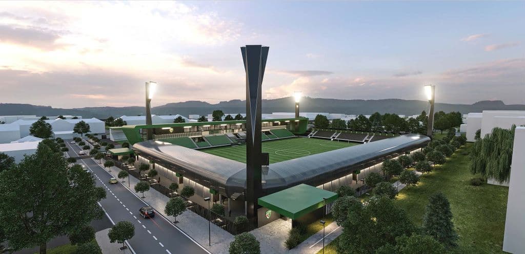 Nem várt fordulat – mégsem kezdik el építeni az új futballstadiont Eperjesen