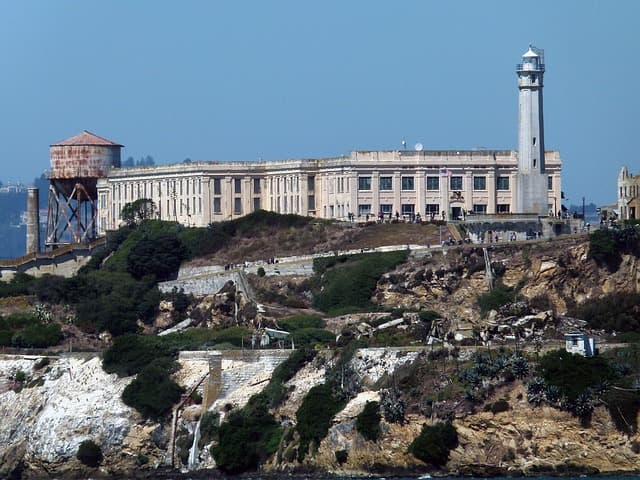 Polgárháborús katonai erődítmény maradványait találták meg az Alcatraz alatt