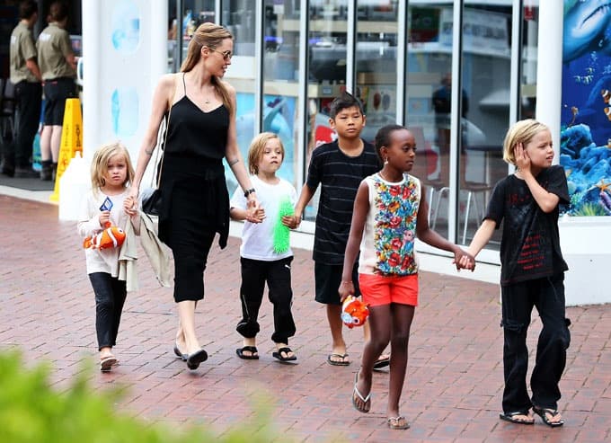 Angelina Jolie-nál maradnak a gyerekek
