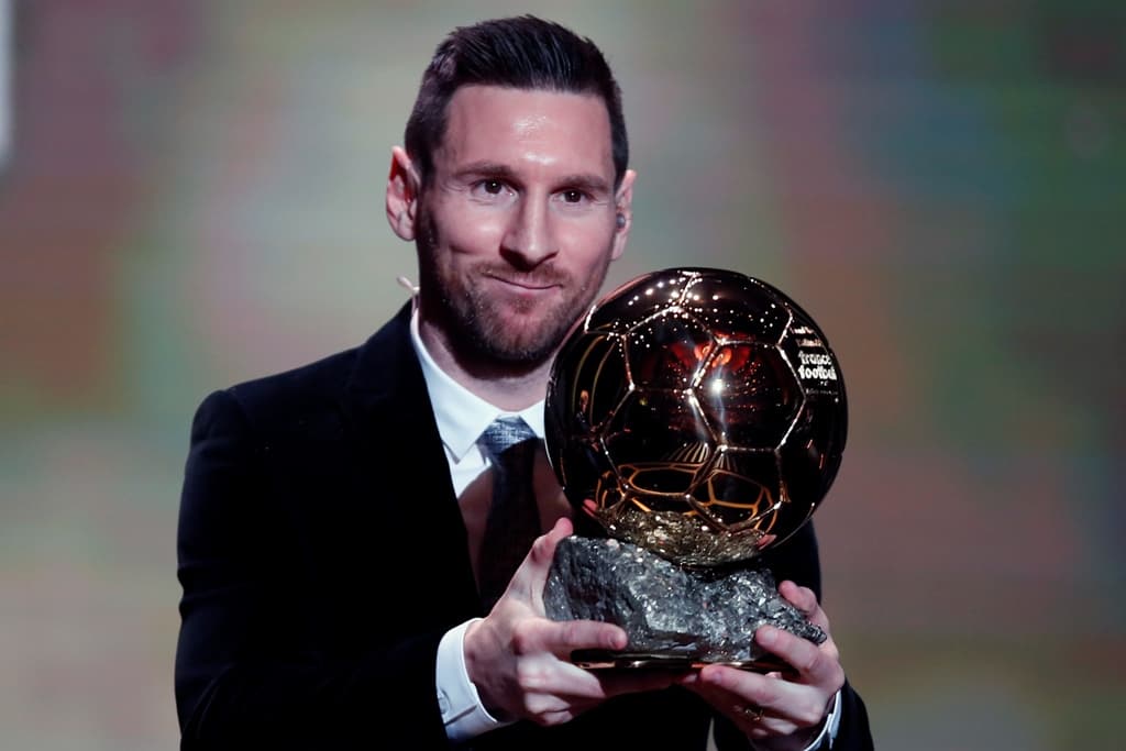 Lionel Messi megkapta hatodik Aranylabdáját