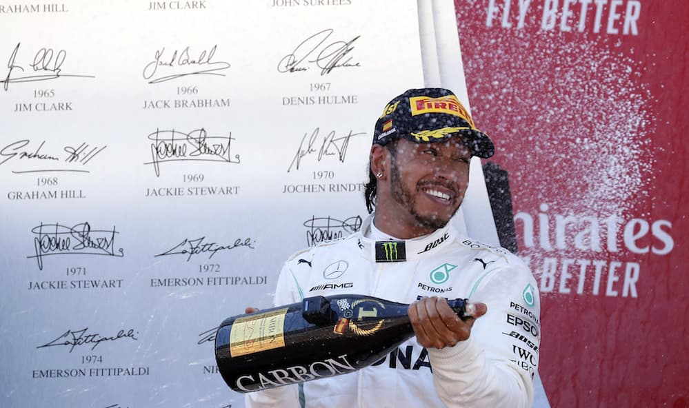 Spanyol Nagydíj: Hamilton megint behúzta, ötödször is kettős Mercedes-siker