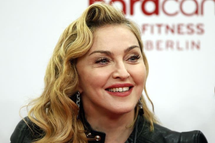 Madonna megint nem bírt magával - félmeztelenül mutatkozott (FOTÓ)