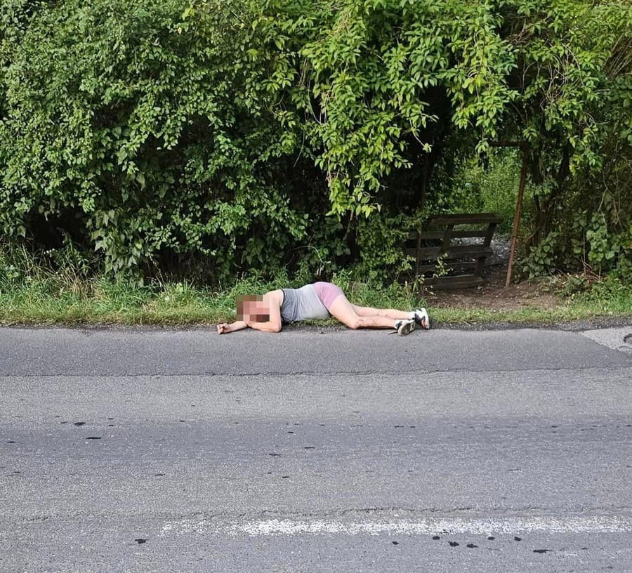 A Pozsonyban közlekedő sofőrök rémálma egy utcán fekvő nő
