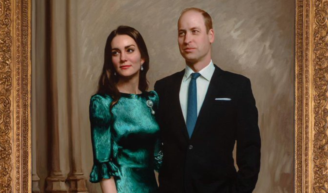Elkészült az első hivatalos portré Vilmos hercegről és Katalin hercegnőről