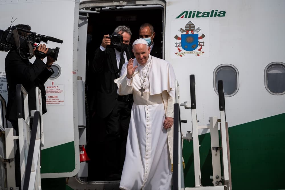 Ferenc pápa hálát adott Istennek, hogy Szlovákiába látogathatott, majd visszarepült a Vatikánba