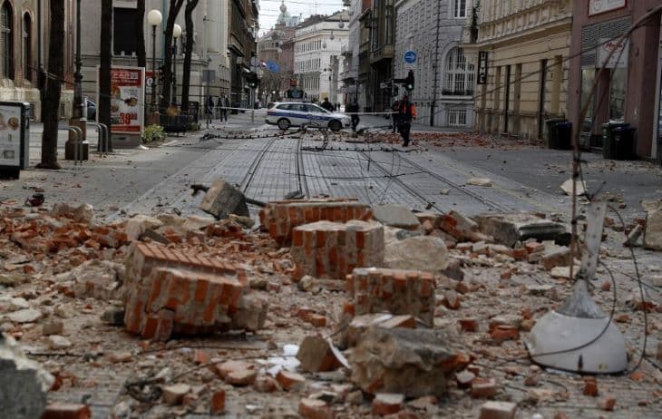 Újabb, kisebb földrengés rázta meg Zágrábot reggel