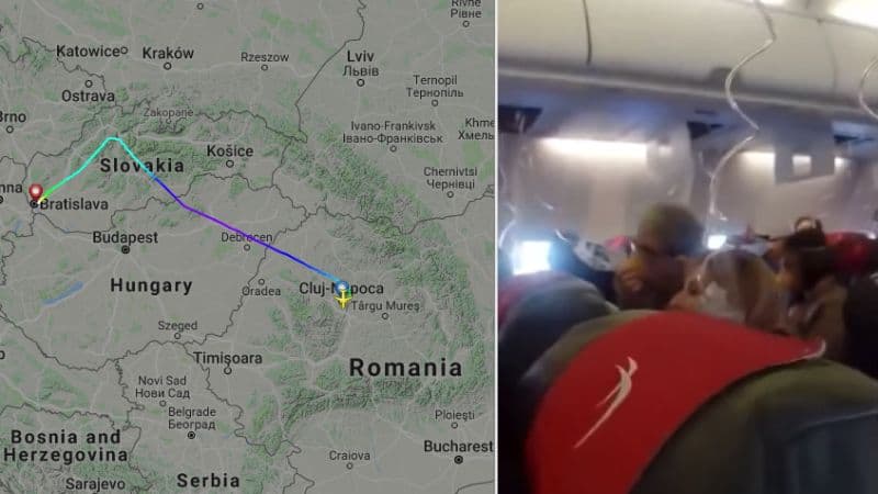 Pánik a repülőgépen: furcsa szagot éreztek, nem kaptak levegőt az utasok, Pozsonyban szállt le a gép