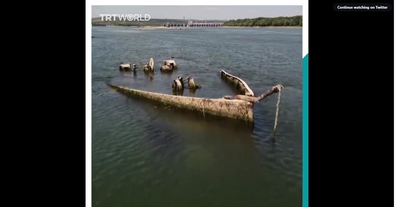 Újabb hajóroncs bukkant fel, ezúttal a Dunában egy második világháborús hajó került a felszínre