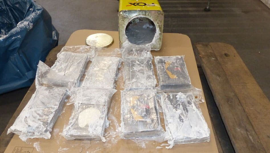 Rekordfogás Hamburgban: Több mint 16 tonna kokaint foglalt le a német vámhivatal