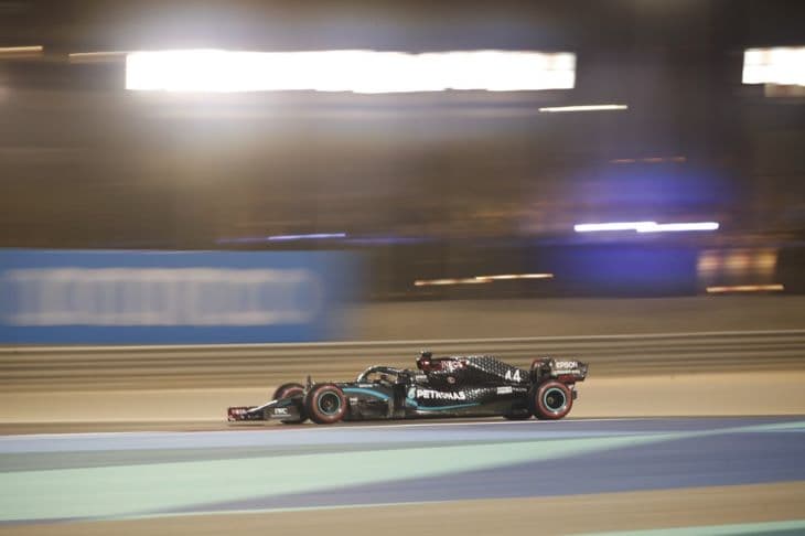 Forma-1 Bahreini Nagydíj - Hamilton nyerte az időmérőt