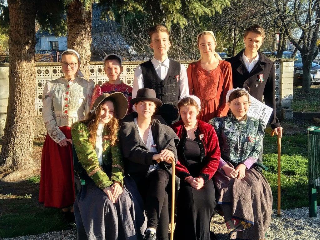 Öt faluban adtak műsort a Kóczán Mór Alapiskola diákjai