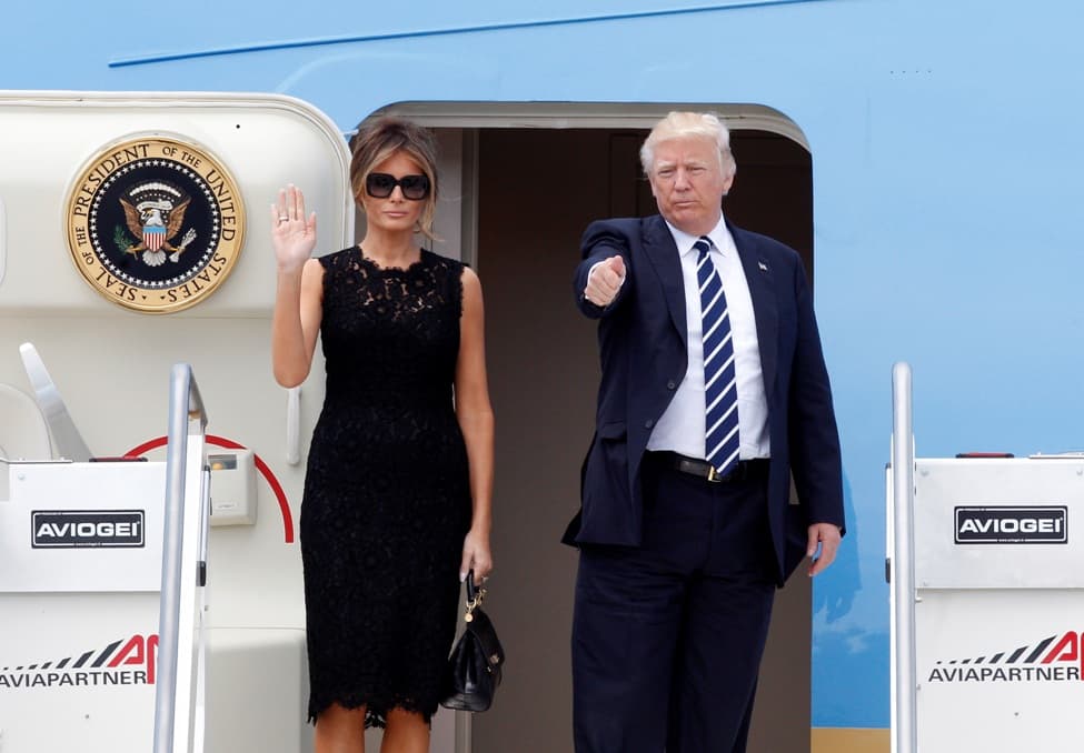 Donald Trump felesége és kisfia beköltözik a Fehér Házba