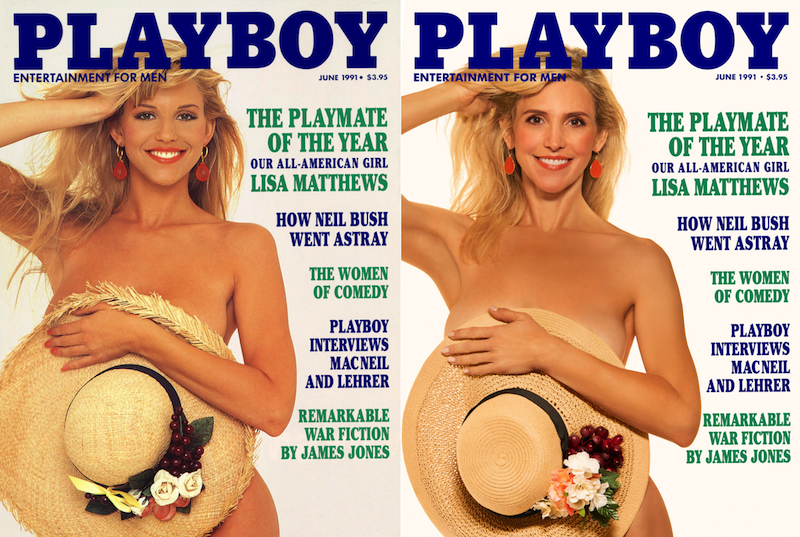 Évtizedek után újrafotózták a legendás Playboy-címlapokat!