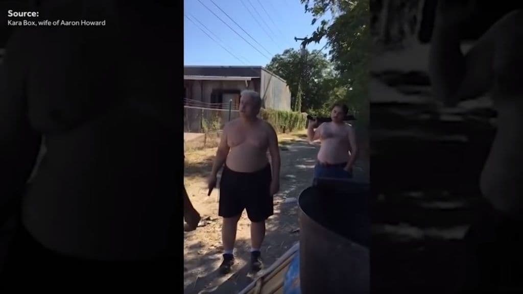 Összevesztek egy matracon a szomszédok, a családja előtt lőtték le a férfit (videó) 18+