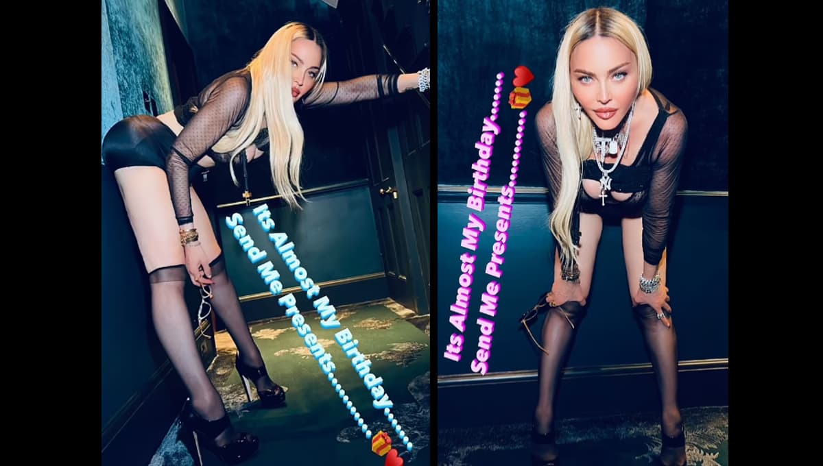 NINCS MEGÁLLÁS: A 64 éves Madonna provokatív fényképekkel sokkolta az internet népét