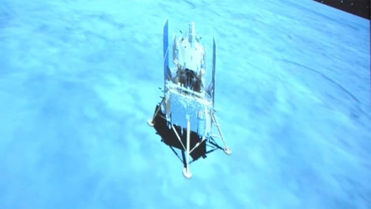 A tervezettnél kevesebb holdmintát gyűjtött a Csang'o-5 kínai űrszonda