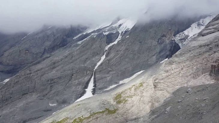 Drámaian olvadnak az Alpok gleccserei