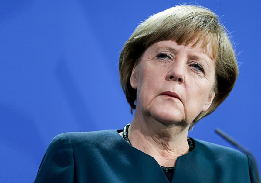 Botrányba fulladt Angela Merkel beszéde