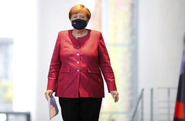 A német kancellárt aggasztja a fertőzöttek számának exponenciális növekedése