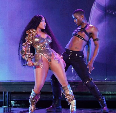 Nicki Minaj pozsonyozott egyet Bordeaux-ban is