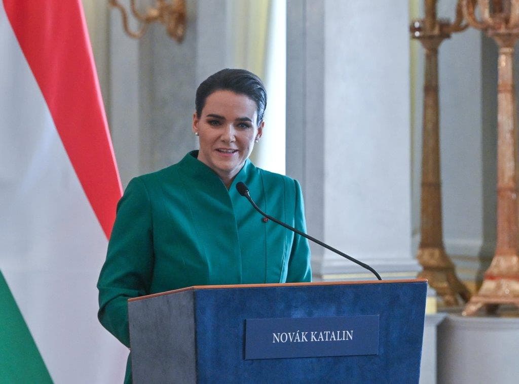 Lemondott Novák Katalin, Magyarország köztársasági elnöke