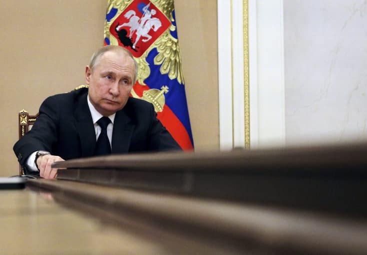 Putyin megváltozott? Mintha könnyek szöktek volna a szemébe