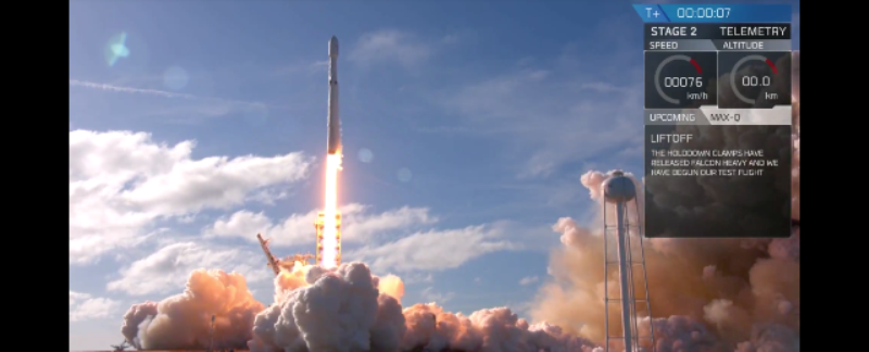 Elon Musk: A Falcon Heavy harmadik gyorsítórakétája megsemmisült VIDEÓK