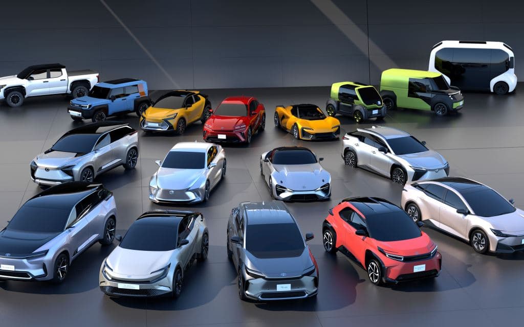 A Toyota tíz új elektromosautó-modellt fejleszt ki 2026-ig