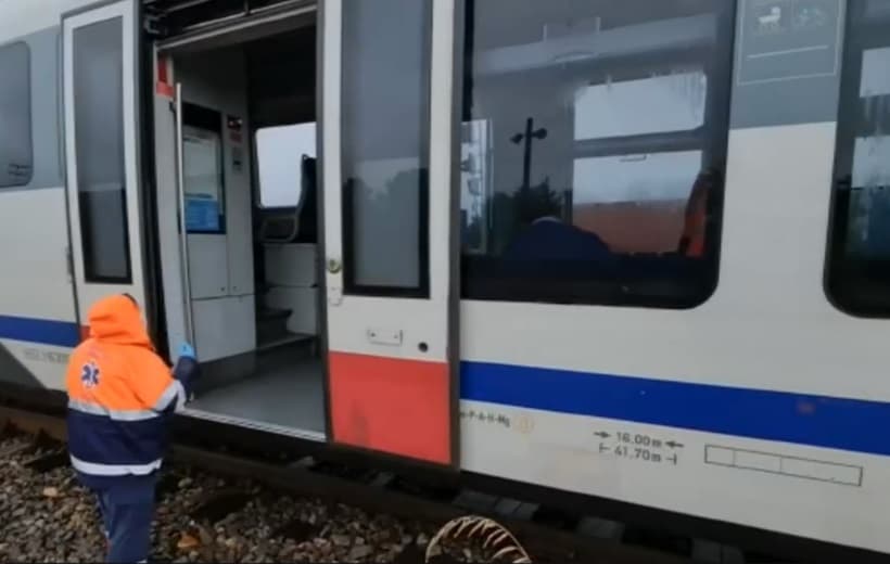 Kitört a pánik a vonaton, miután bejelentették, hogy nem működik a fék