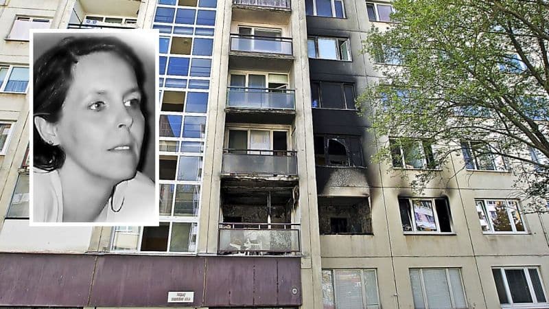 Tűz ütött ki a lakásban, az erkélyről kiugorva menekült az égő asszony